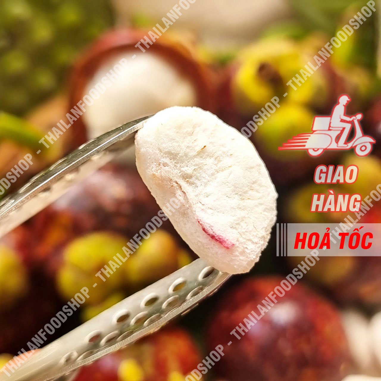 Măng Cụt Sấy Lạnh ( Sấy Giòn) Túi 6 Gói Nhỏ