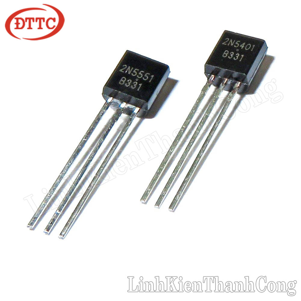 Bộ 2 Chiếc 2N5401 TRANSISTOR PNP 600mA 150V TO92