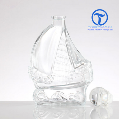 Vỏ chai thủy tinh XO thuyền buồm 500ml