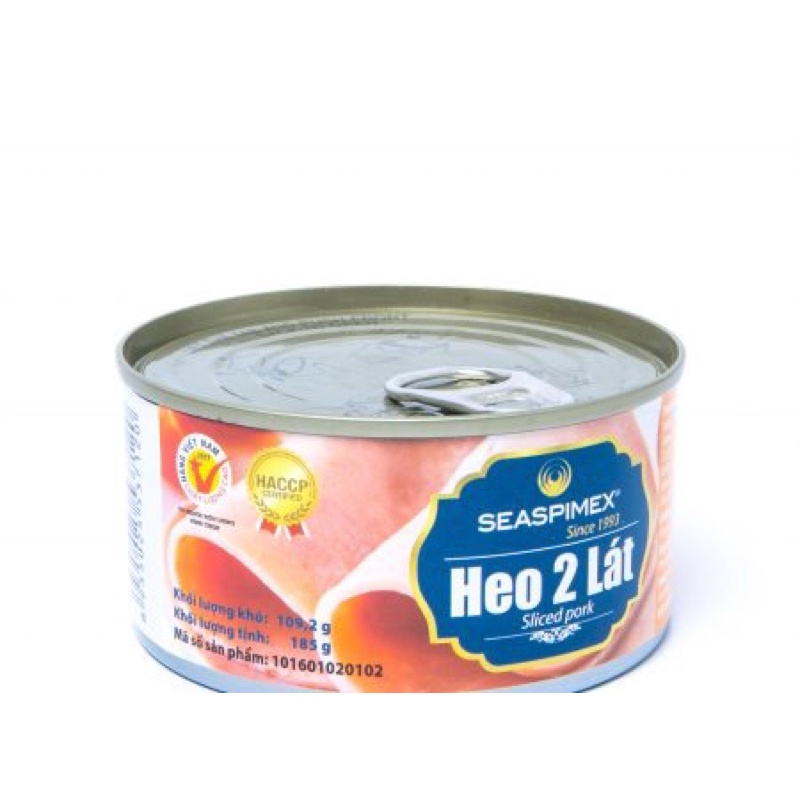 Date mới nhất 2024 - Thịt Hộp Heo 2 lát 185g