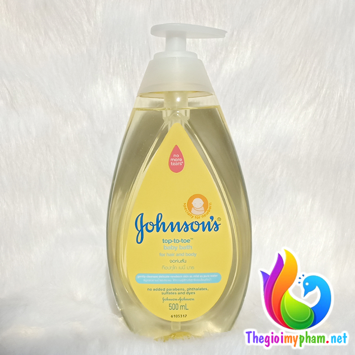 Tắm Gội Johnson Baby 500ml - Mẫu Mới