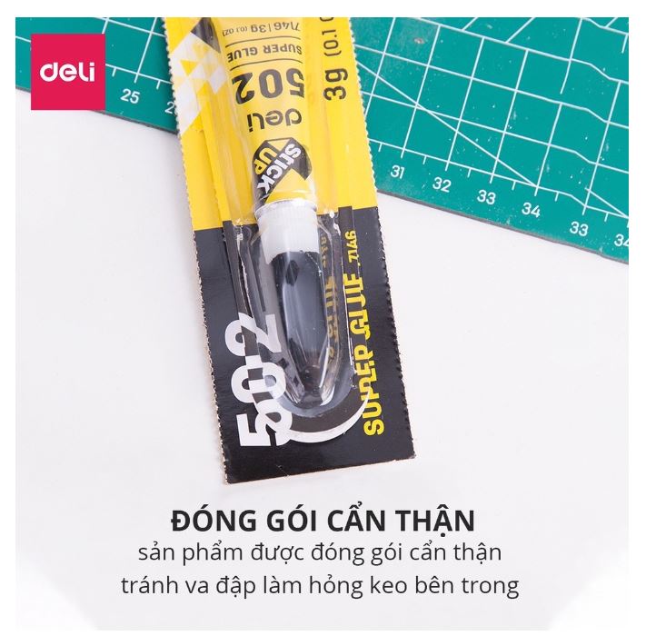 Keo Dán Sắt 502 Deli