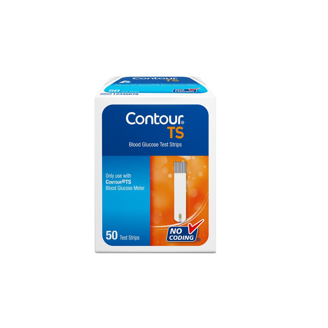 CONTOUR®TS Que thử đường huyết 50’cái