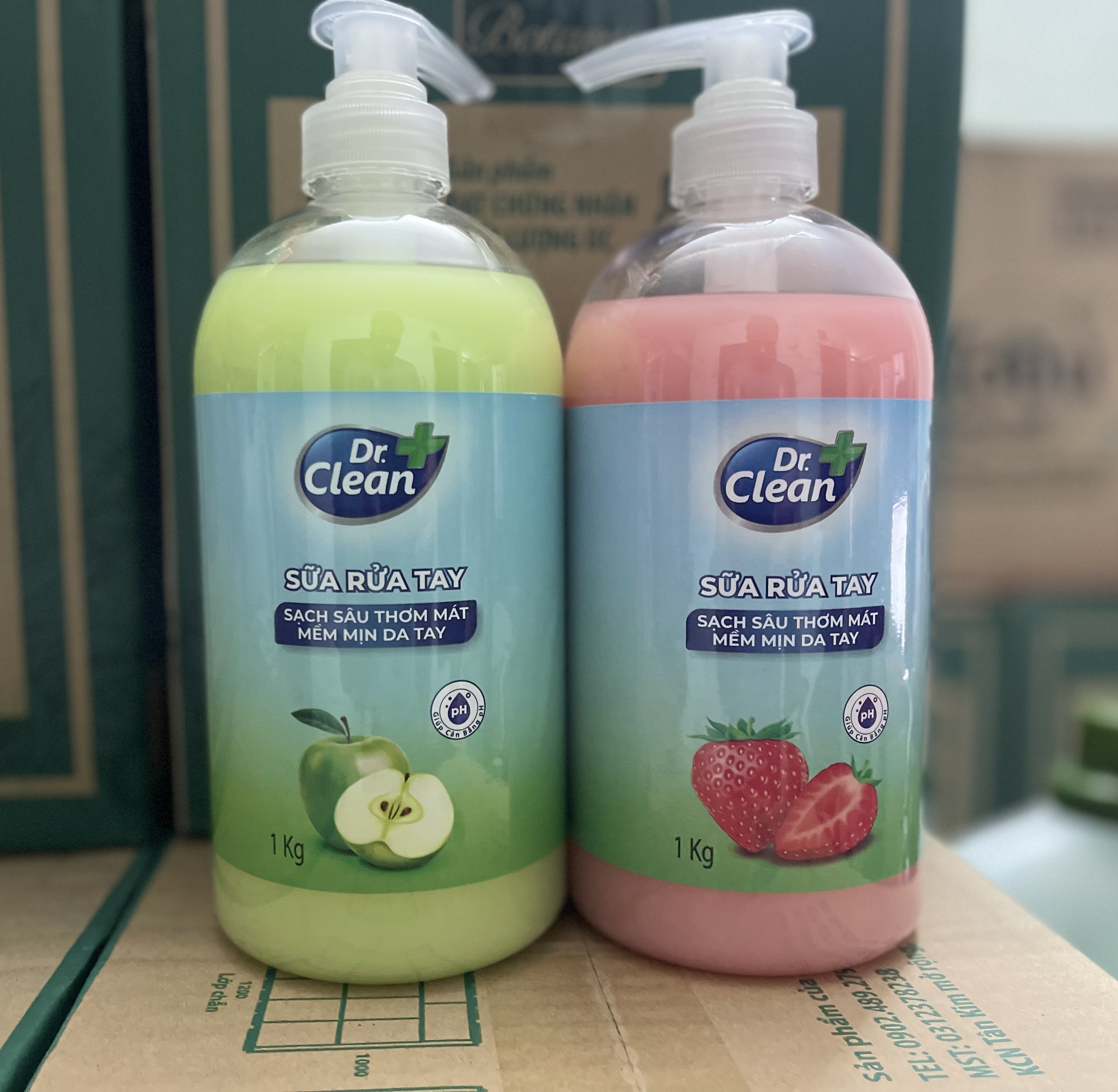 Nước rửa tay Dr Clean - Nước rửa tay sát khuẩn