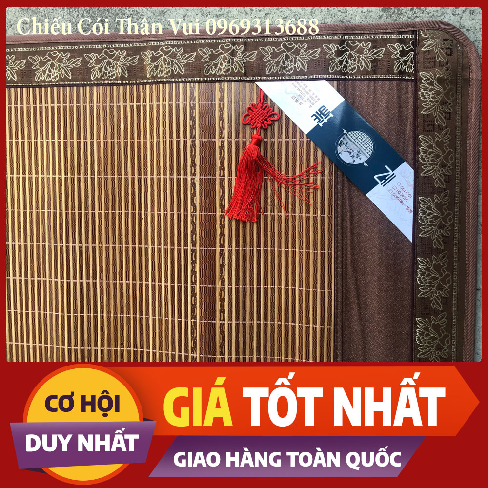 Chiếu Gỗ Sịn  ❤️FREESHIP❤️ nan gỗ bóng mịn (hàng cao cấp)
