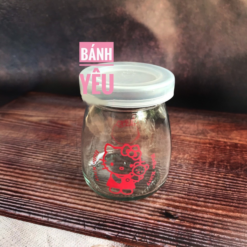 Chai Pudding thủy tinh 100ml