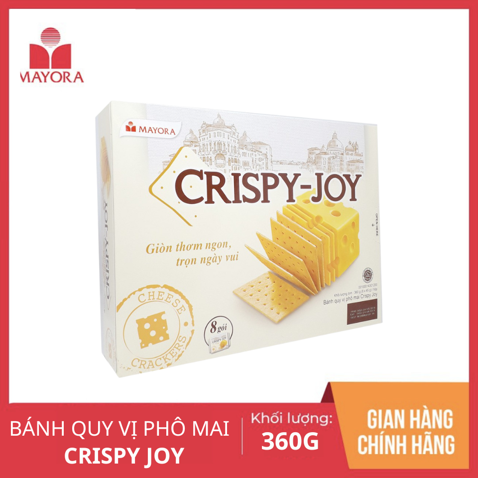BÁNH QUY VỊ PHÔ MAI CRISPY JOY 312G