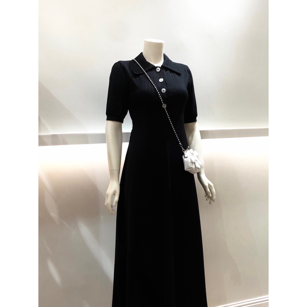 Cigno-đầm cổ sơ mi cách điệu maris dress