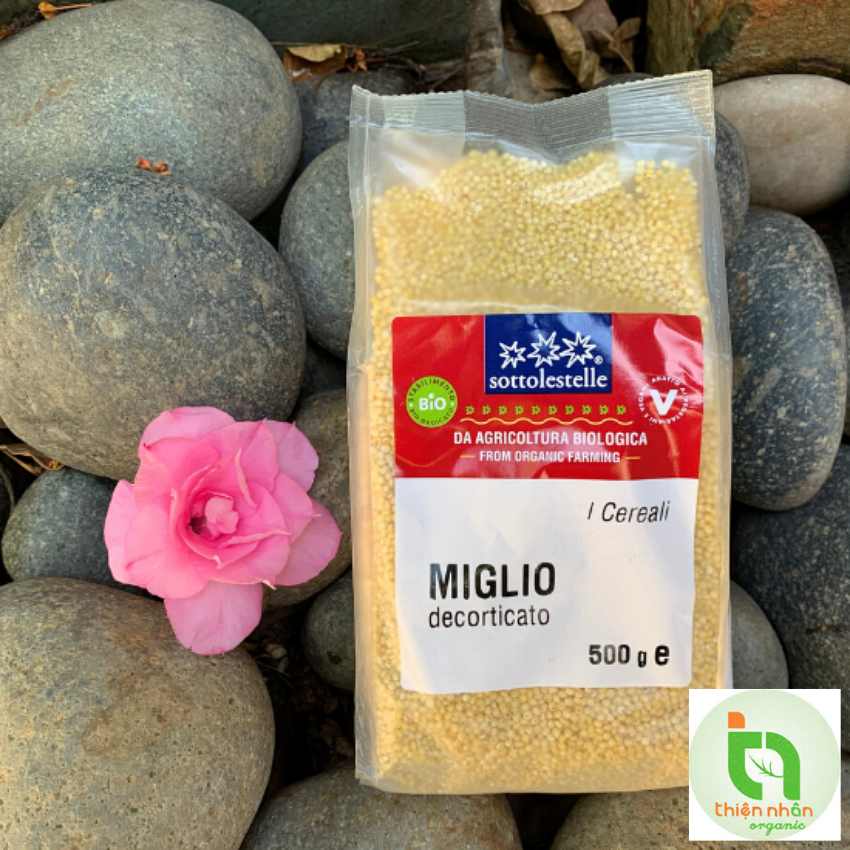 [HCM]Hạt kê hữu cơ đã bóc vỏ Sotto 500g