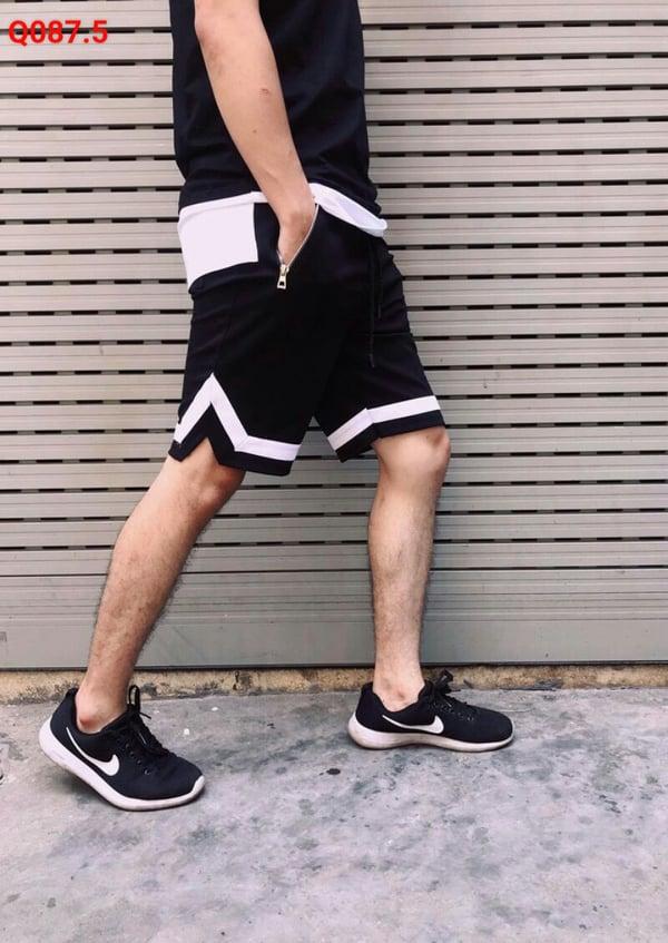 [HCM]Quần short thể thao túi zip mùa hè