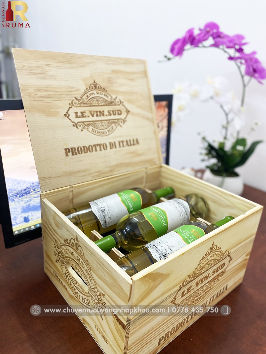 Vang Chile Julio Lopez Sauvignon Blanc 750 ml