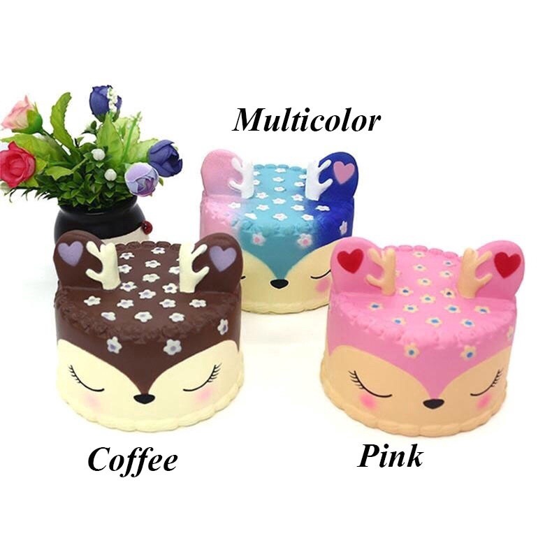 squishy Bánh Sừng Hươu Thơm Mềm