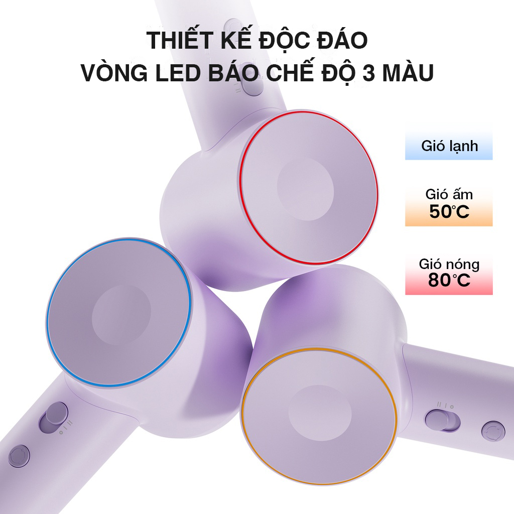 Máy sấy tóc ion âm tốc độ cao Laifen - phiên bản SE