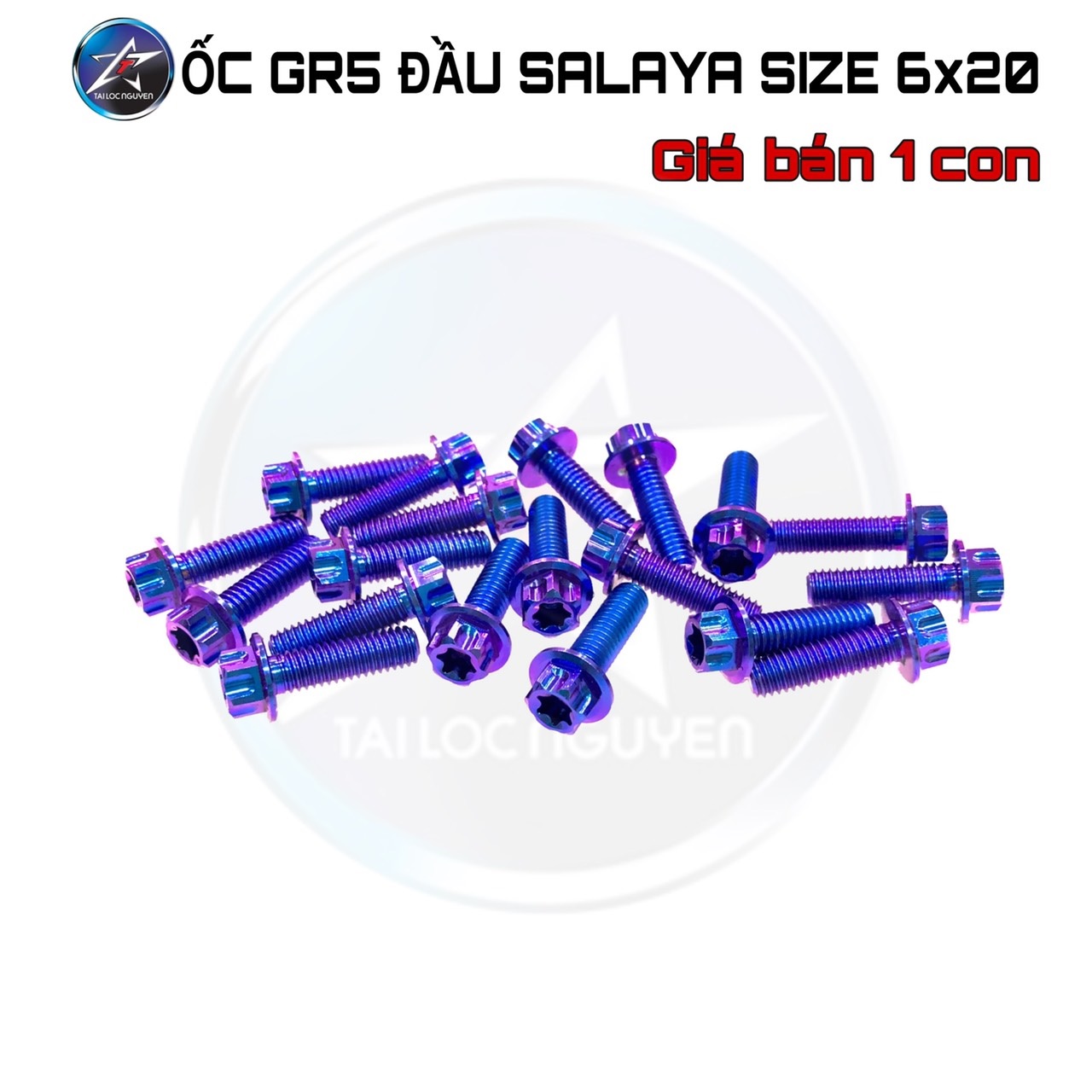 [HCM]ỐC GR5 ĐẦU SALAYA SIZE 6li