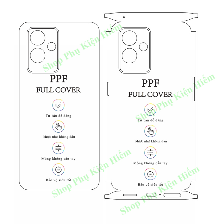 Dán PPF full viền Realme GT2 Pro – Tặng dán camera