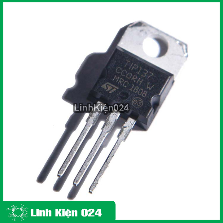 Tip137, bộ 3 linh kiện điện tử tip137 100v/8a/70w pnp to-220