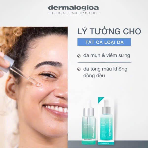 Tinh Chất Dành Cho Da Mụn Dermalogica Age Bright Clearing Serum 30ml