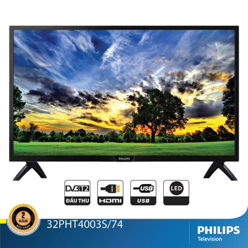 Bảng giá Tivi Philips Led HD 32 inch 32PHT4003S/74