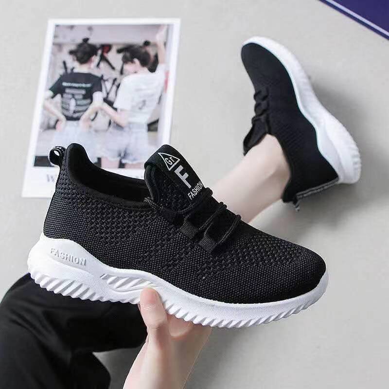 Giày thể thao nữ giày sneaker nữ cổ chun siêu mềm êm chân ( fom nhỏ tăng 1 size )