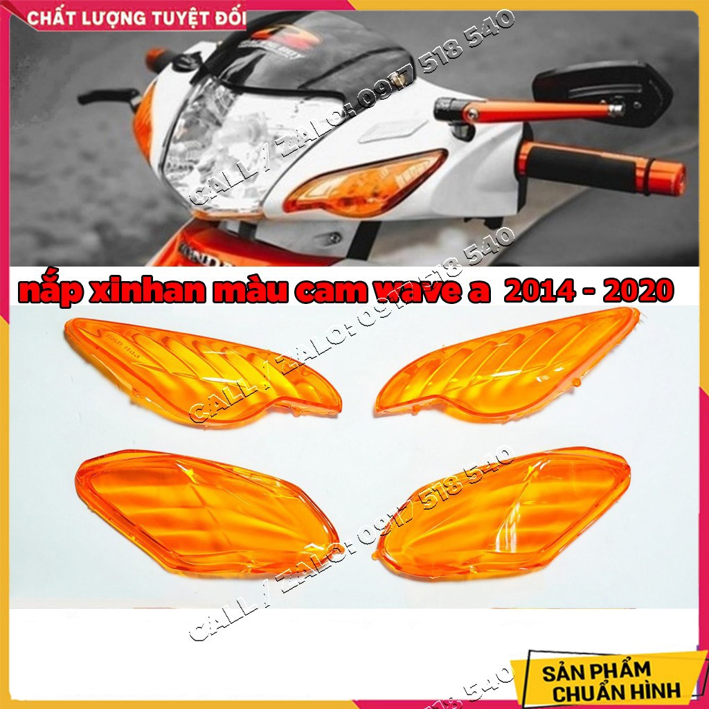 Nắp xi nhan cam trước sau Wave A 2014 - 2021