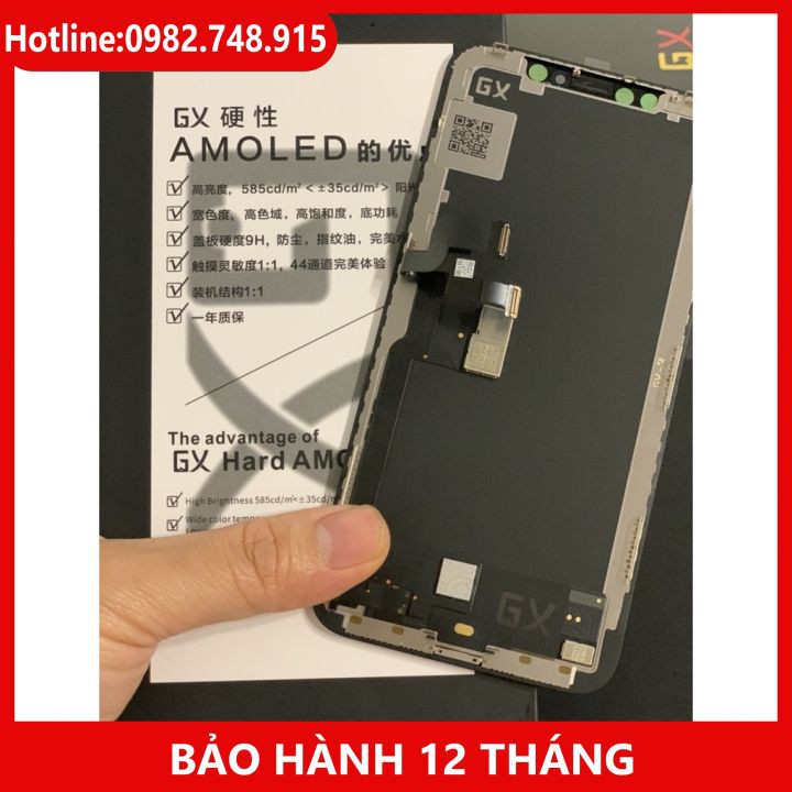 [HÀNG CHÍNH HÃNG] MÀN HÌNH IPHONE X HÃNG GX (GX-3) OLED