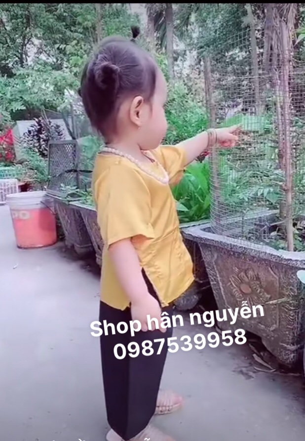 SÉT ÁO BÀ BA CHO BÉ (dưới 4 tuổi)