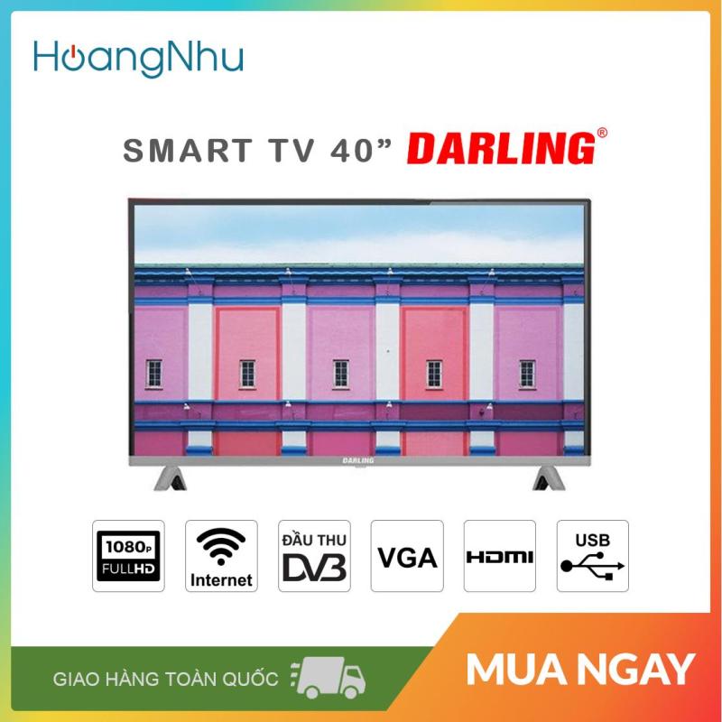 Bảng giá Smart TV Darling 40 inch Model 40FH960S (Full HD, Wifi, Truyền hình KTS) - Bảo hành toàn quốc 2 năm