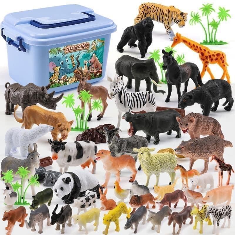 Các con vật cho bé- mô hình thú,mô hình thú cho bé,bộ đồ chơi động vật