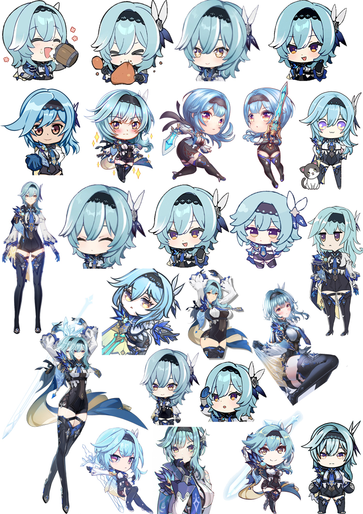 sticker eula Genshin Impact