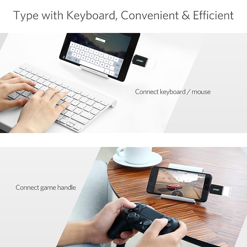 Đầu chuyển USB 3.1 Type C to USB 3.0 Type A UGREEN 30155