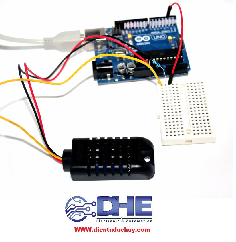 Cảm biến nhiệt độ-độ ẩm DHT21, chip AM2301