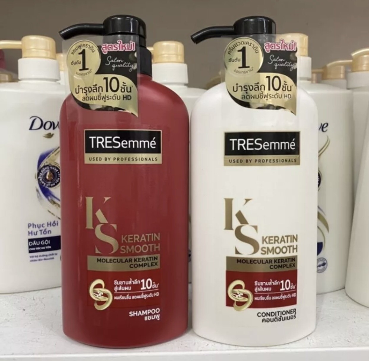 [Chính hãng]_ COMBO DẦU GỘI + DẦU XẢ TRESEMME THÁI LAN 400ml