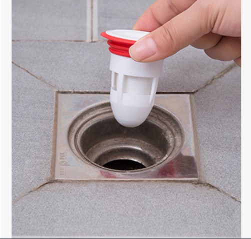 Ống thoát nước lọc rác nhà tắm chống mùi hiệu quả, lõi lọc rác ống thoát nước thông minh chống tắc nghẽn đường ống nước