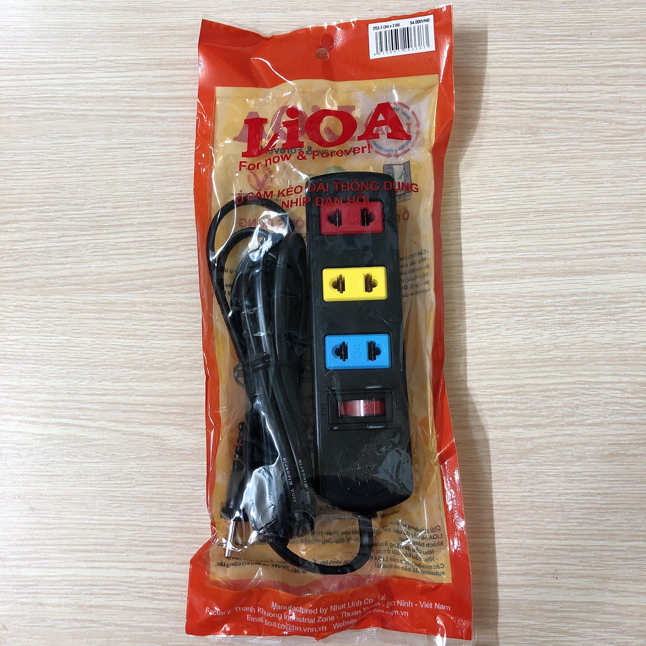 Ổ cắm LIOA 3TS3-LD