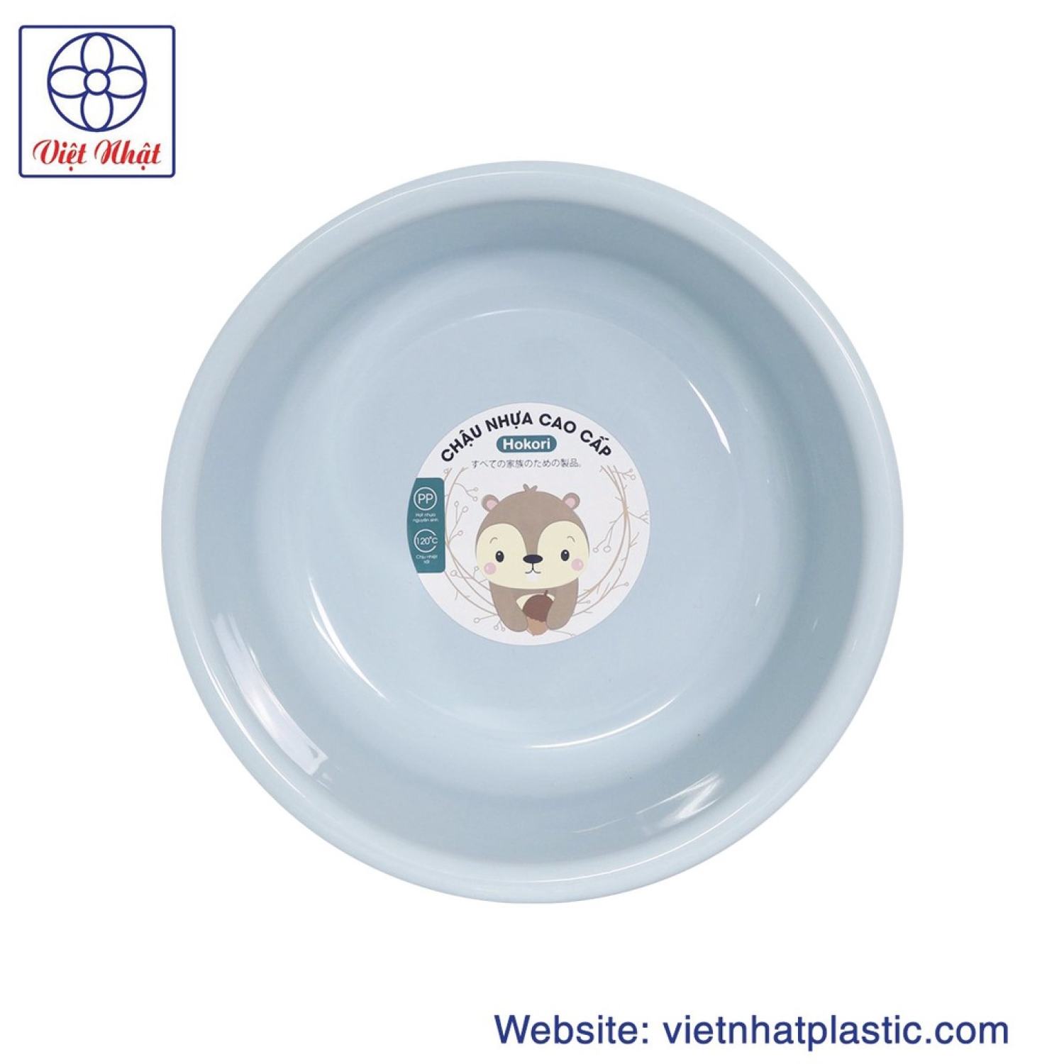 Chậu tắm 5t hokori 2526 , thau nhựa, chậu nhựa tắm rửa mặt giặt đồ cho bé việt nhật cao cấp việt nhật home