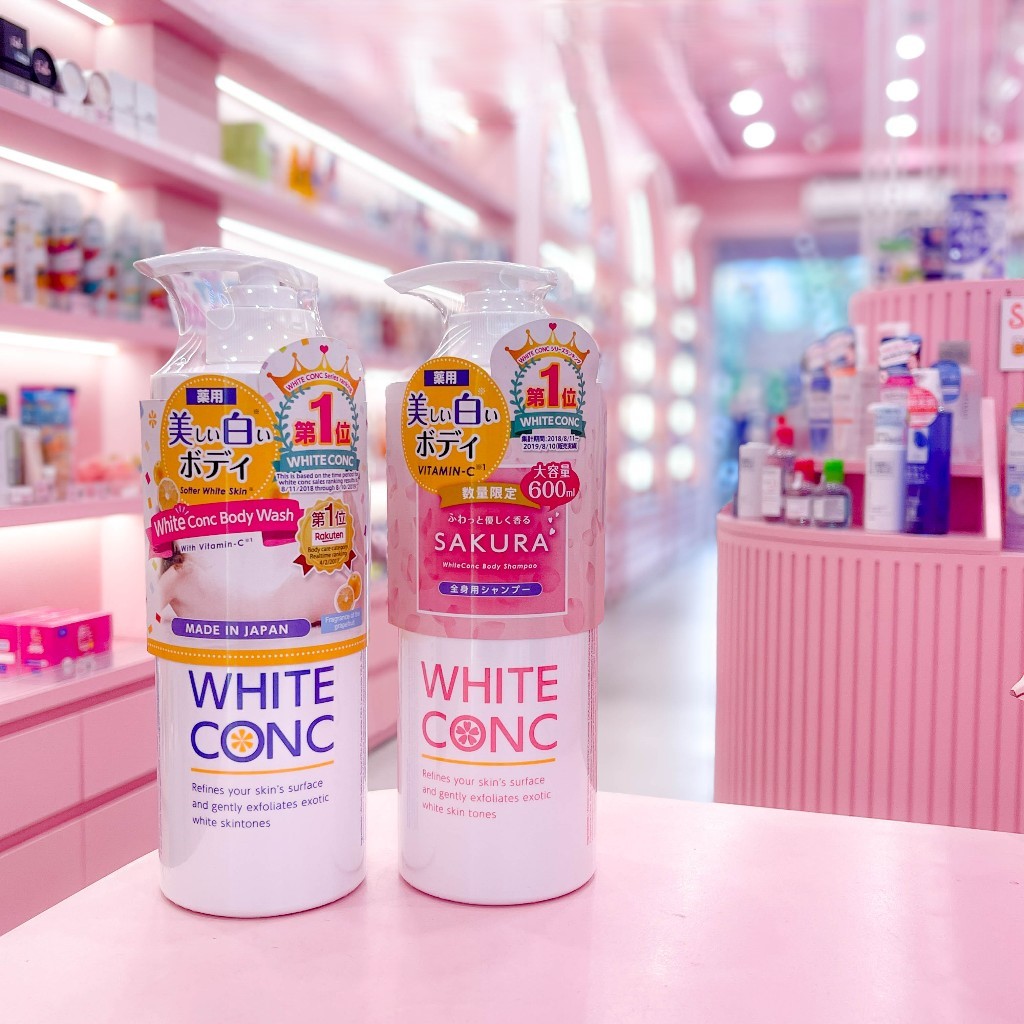Sữa tắm trắng da White Conc Body Shampoo CII 600ml