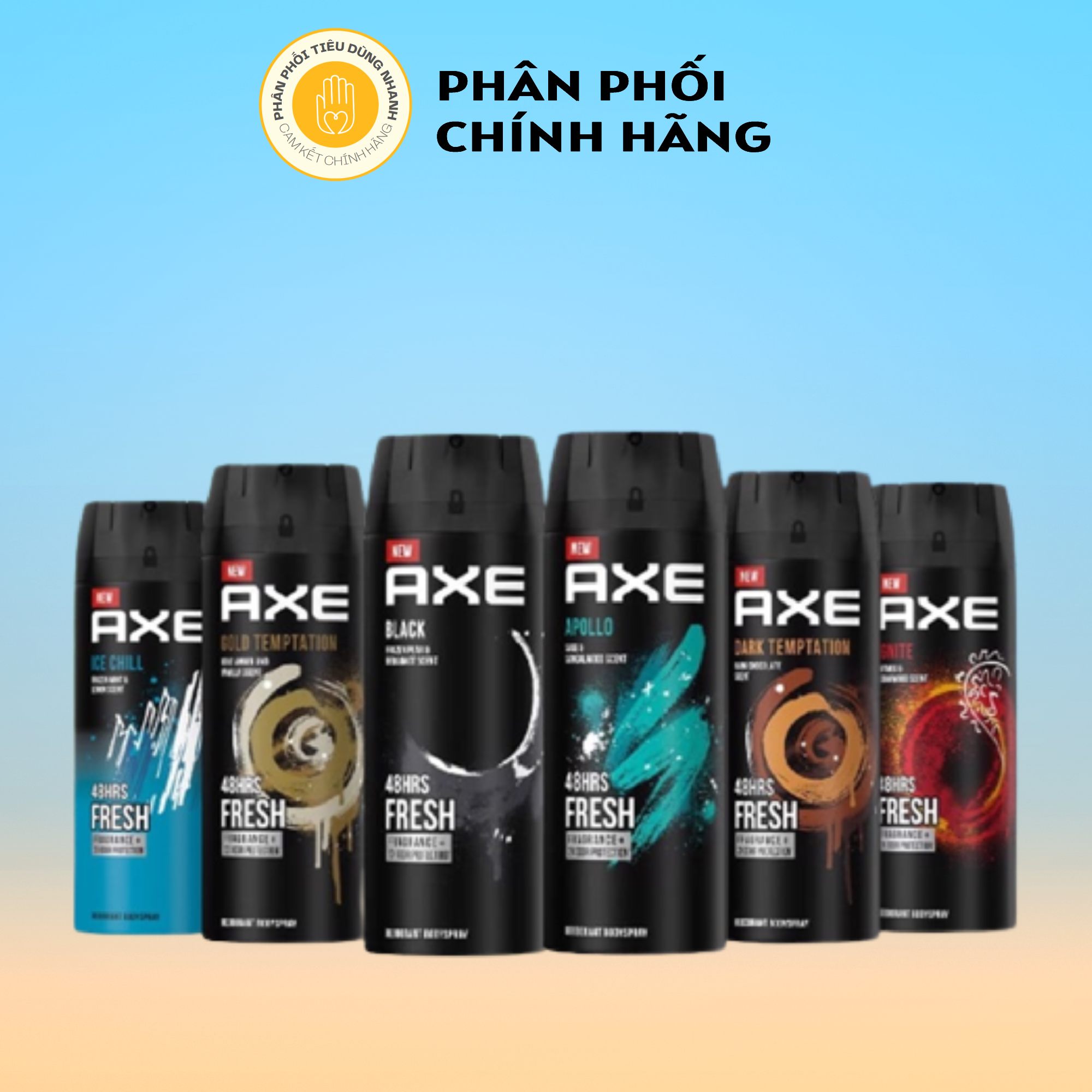 Xịt Khử Mùi Toàn Thân Nam AXE 135ml