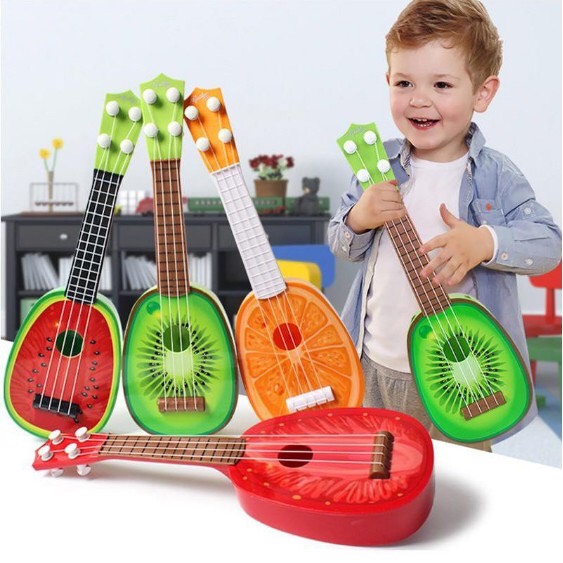 Đàn Ghita hình Hoa quả 3D cho bé - Smart Baby