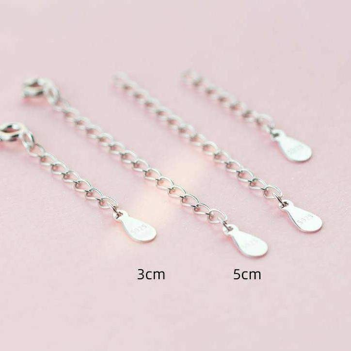 [Có sẵn] Dây nối bạc S925 cho dây chuyền