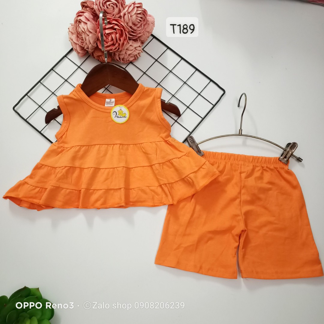 T189 - Đồ bộ bé gái- bộ bé gái mặc nhà babydoll