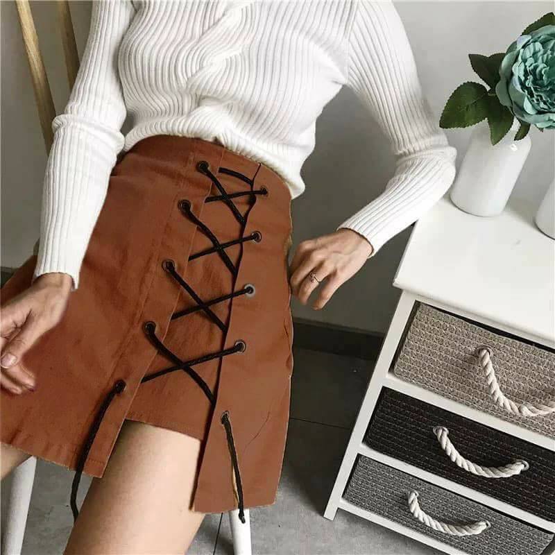 CHÂN VÁY KIỂU ĐỘC LẠ -  CÓ LÓT TRONG