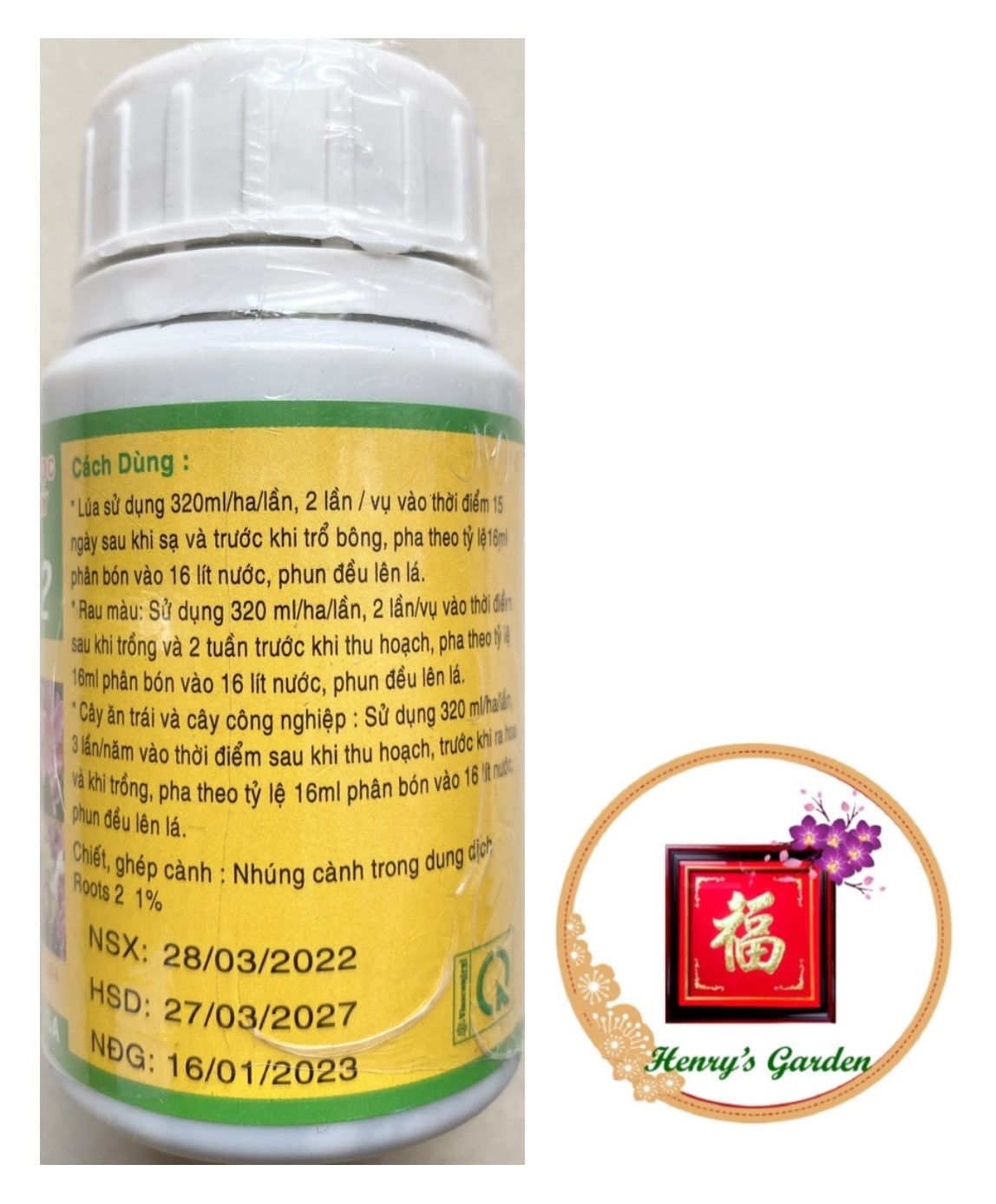 Roots 2 Phân Bón Lá Hữu Cơ & Sinh Học - #503A# 100ml