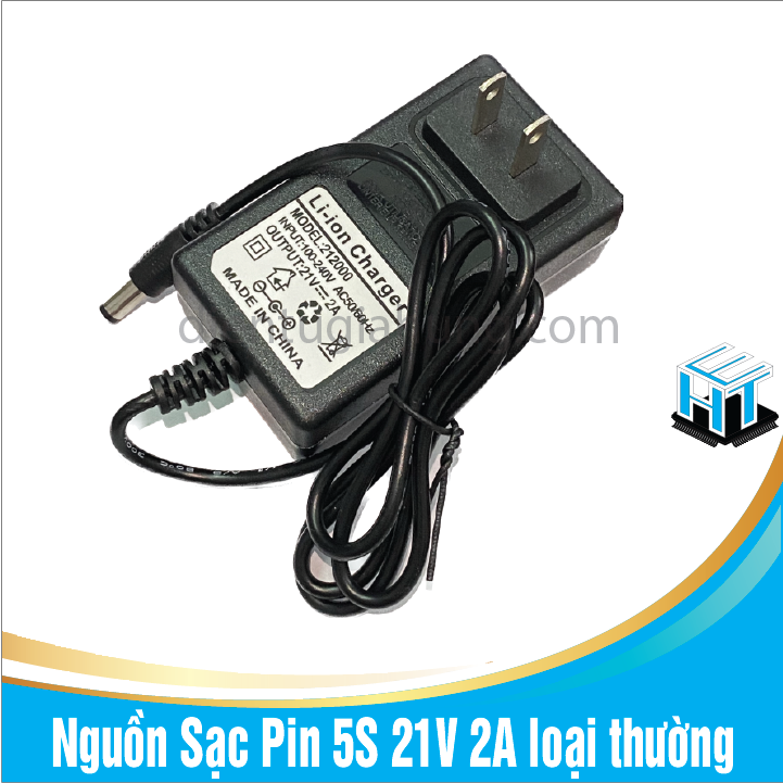 Nguồn Sạc Pin 5S 21V 2A loại thường(1 cái)