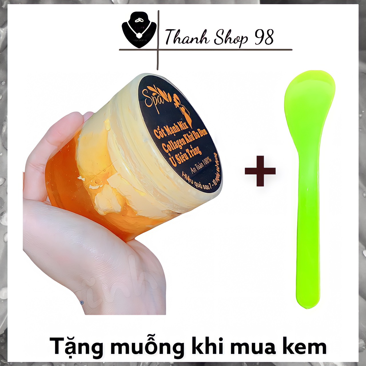 Kem dưỡng trắng toàn thân body cốt trắng từ phôi kem mặt an toàn hiệu quả cho da chai lì Thanh Thanh hủ 220gr