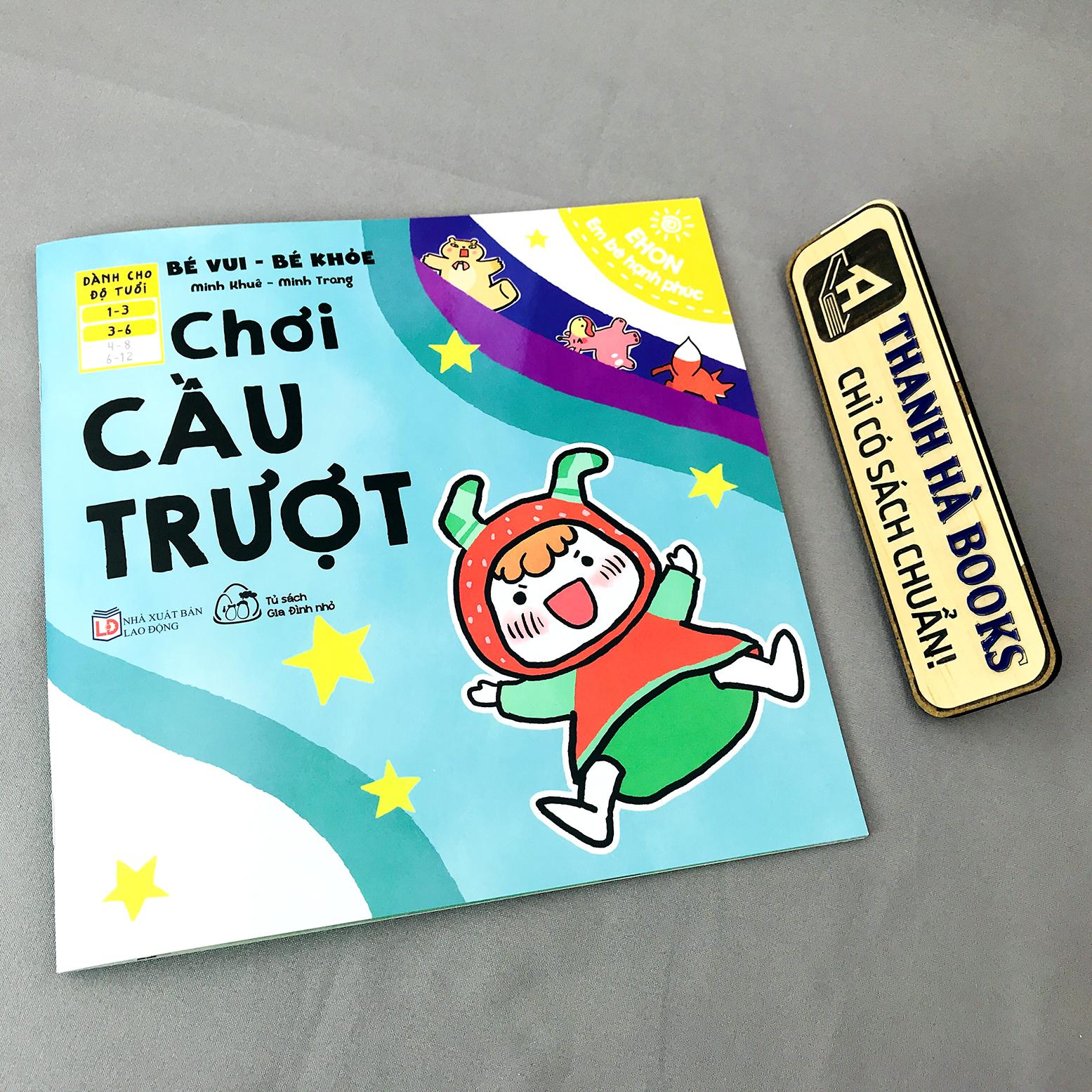 Sách - Ehon Bé Vui - Bé Khỏe (1-6 tuổi) - Chơi Cầu Trượt