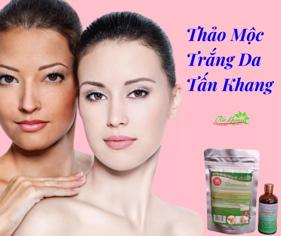 Bột Tắm Trắng Thảo Mộc Thiên Nhiên Tấn Khang