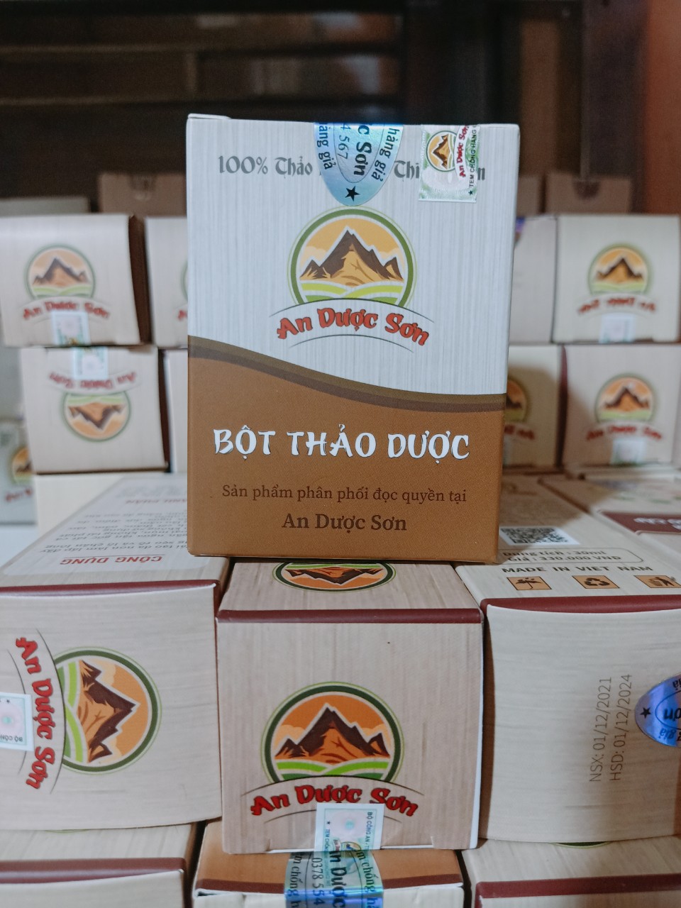 Bột Rửa mặt An Dược Sơn 100gr - Rửa mặt sạch nhờn mụn