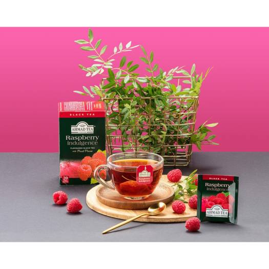 TRÀ AHMAD PHÚC BỒN TỬ 40G - AHMAD RASPBERRY TEA 40G