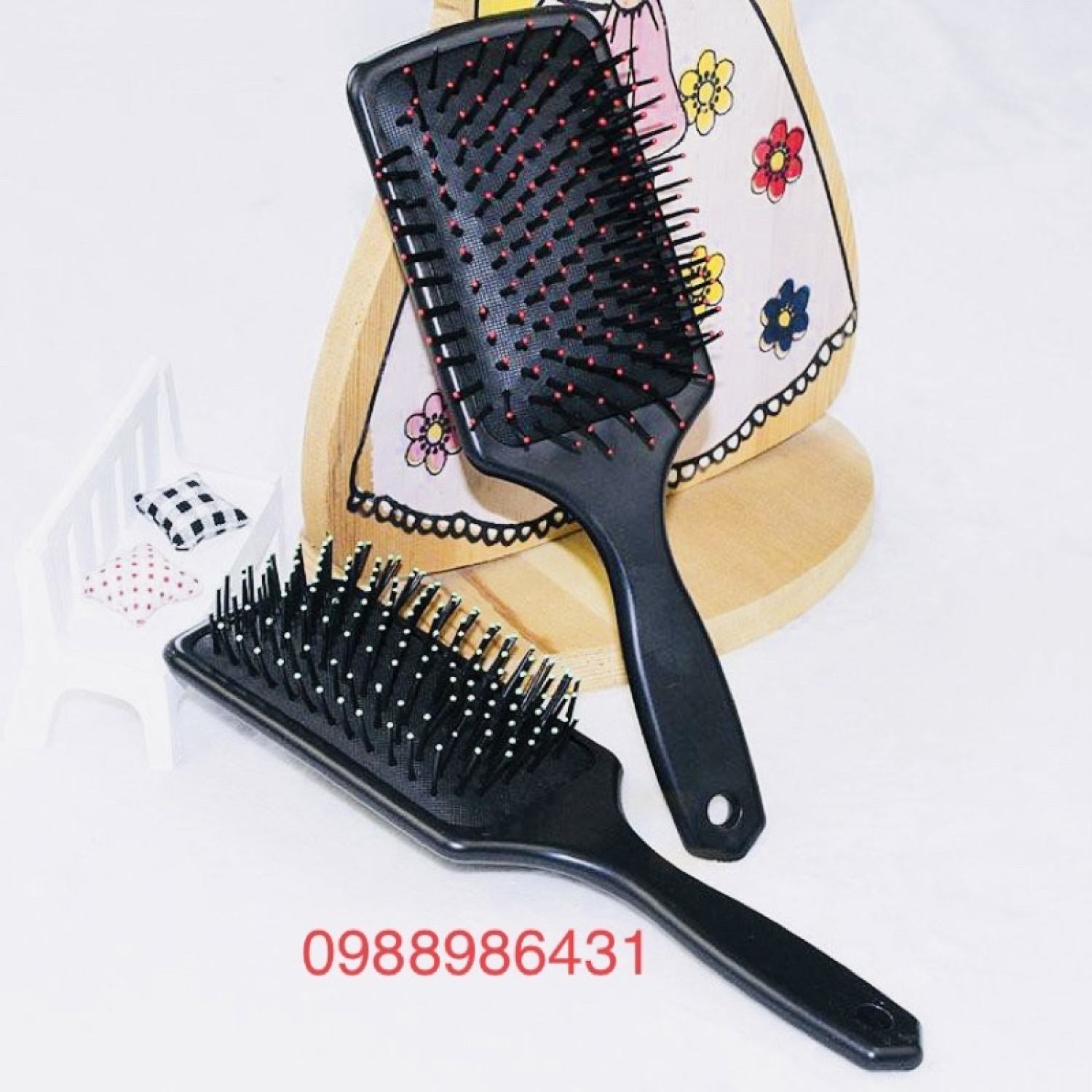 Lược chải tóc bản lớn gỡ tóc rối – lược cho spa cho tóc xoăn