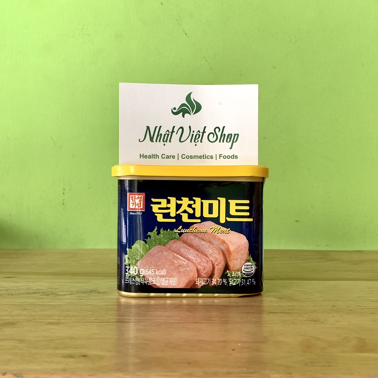Combo 2 Hộp Thịt Hộp Spam Hàn Quốc 340g